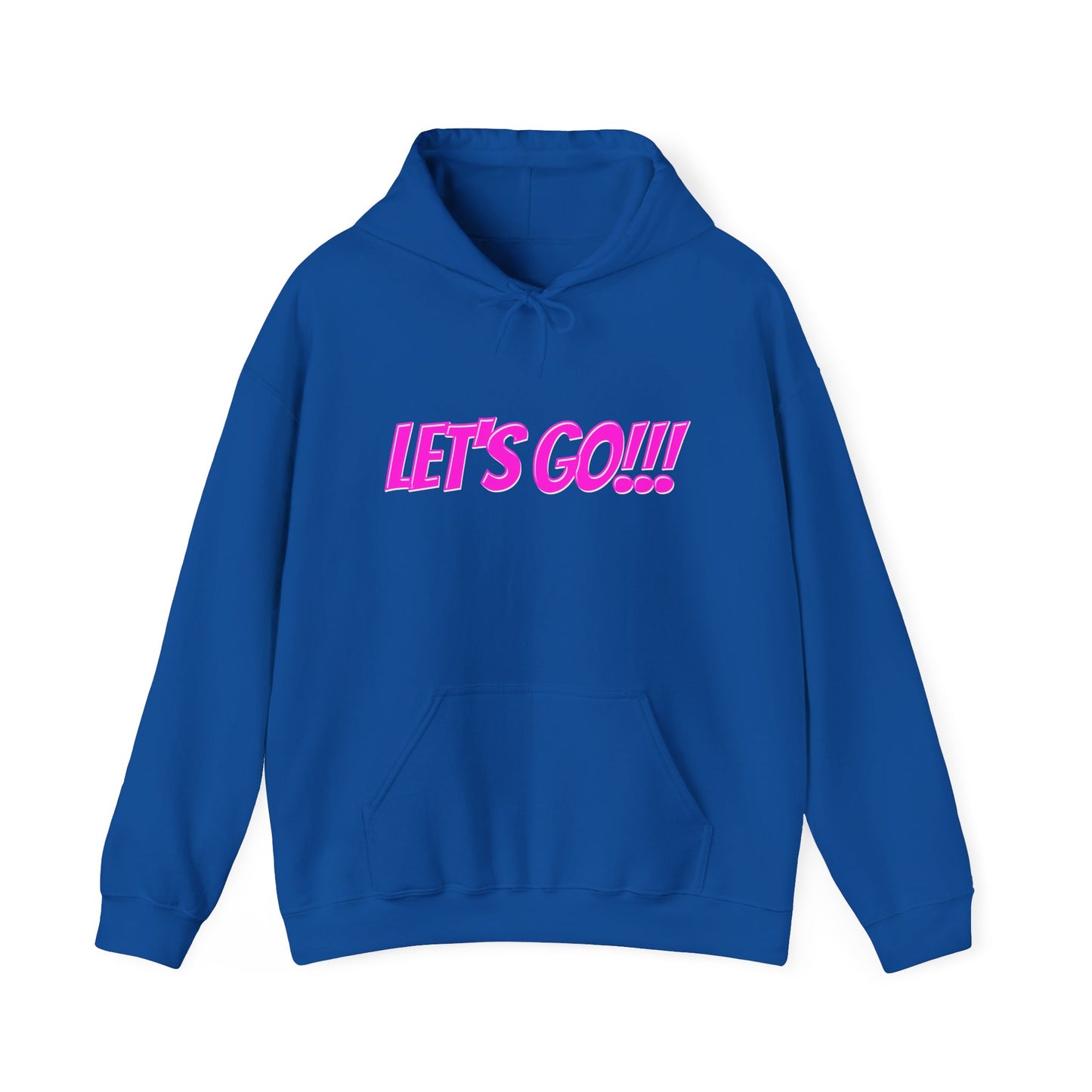 Unisex Heavy Blend™ Hooded Sweatshirt - LET'S GO!!! Motivational Sweatshirt
