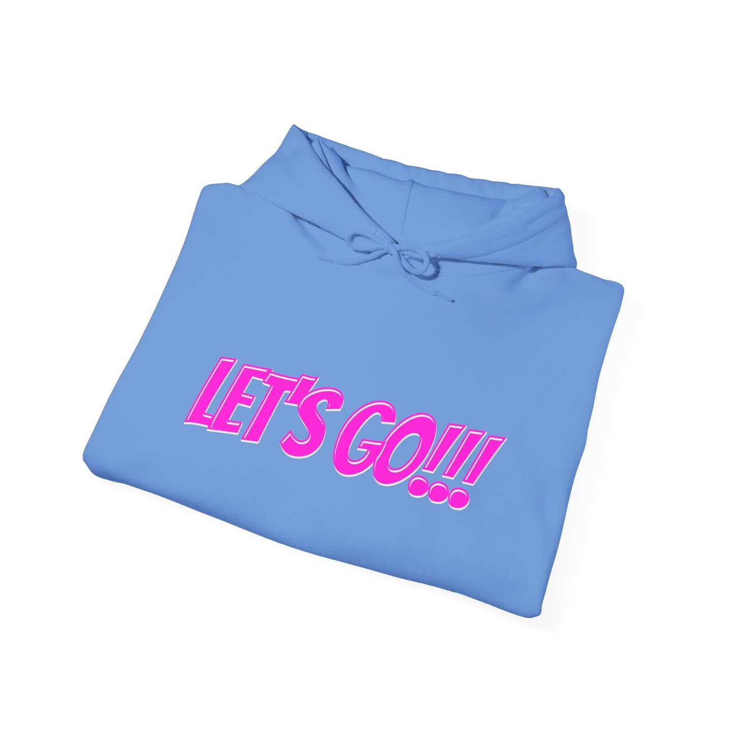 Unisex Heavy Blend™ Hooded Sweatshirt - LET'S GO!!! Motivational Sweatshirt