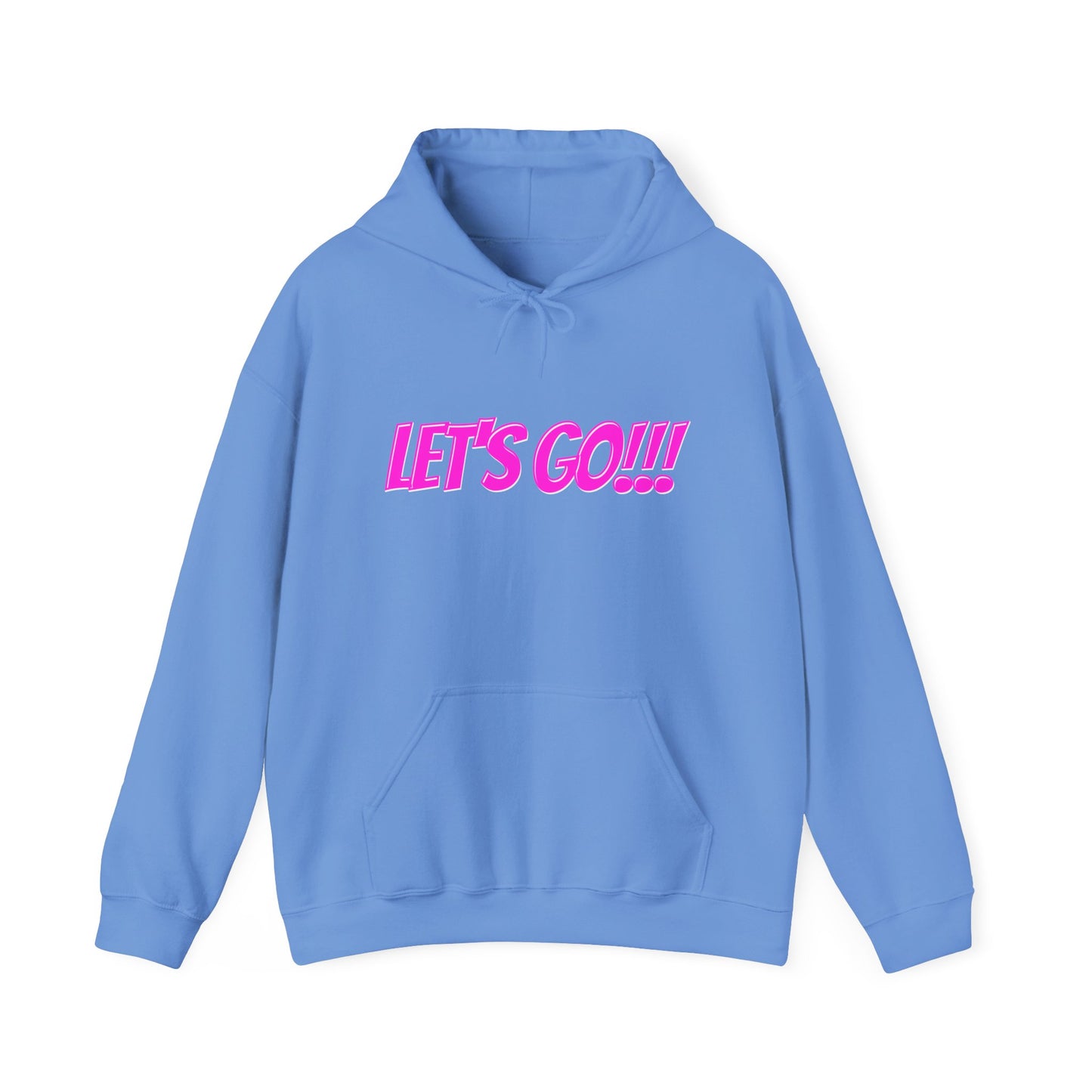 Unisex Heavy Blend™ Hooded Sweatshirt - LET'S GO!!! Motivational Sweatshirt