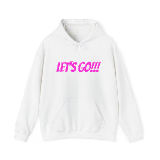 Unisex Heavy Blend™ Hooded Sweatshirt - LET'S GO!!! Motivational Sweatshirt