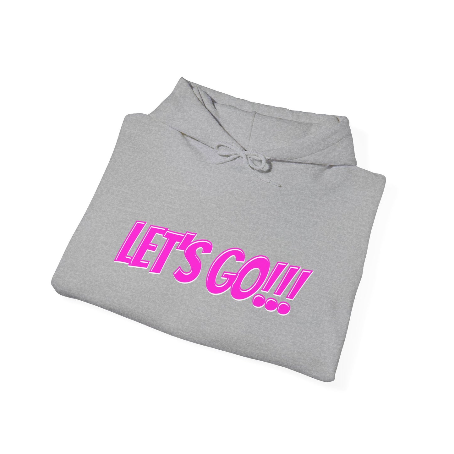Unisex Heavy Blend™ Hooded Sweatshirt - LET'S GO!!! Motivational Sweatshirt