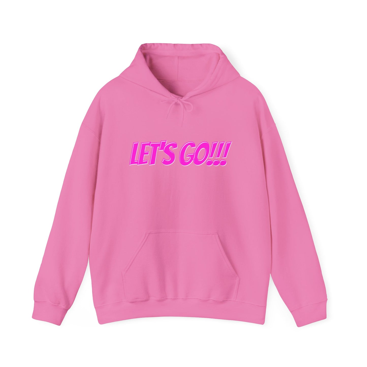 Unisex Heavy Blend™ Hooded Sweatshirt - LET'S GO!!! Motivational Sweatshirt
