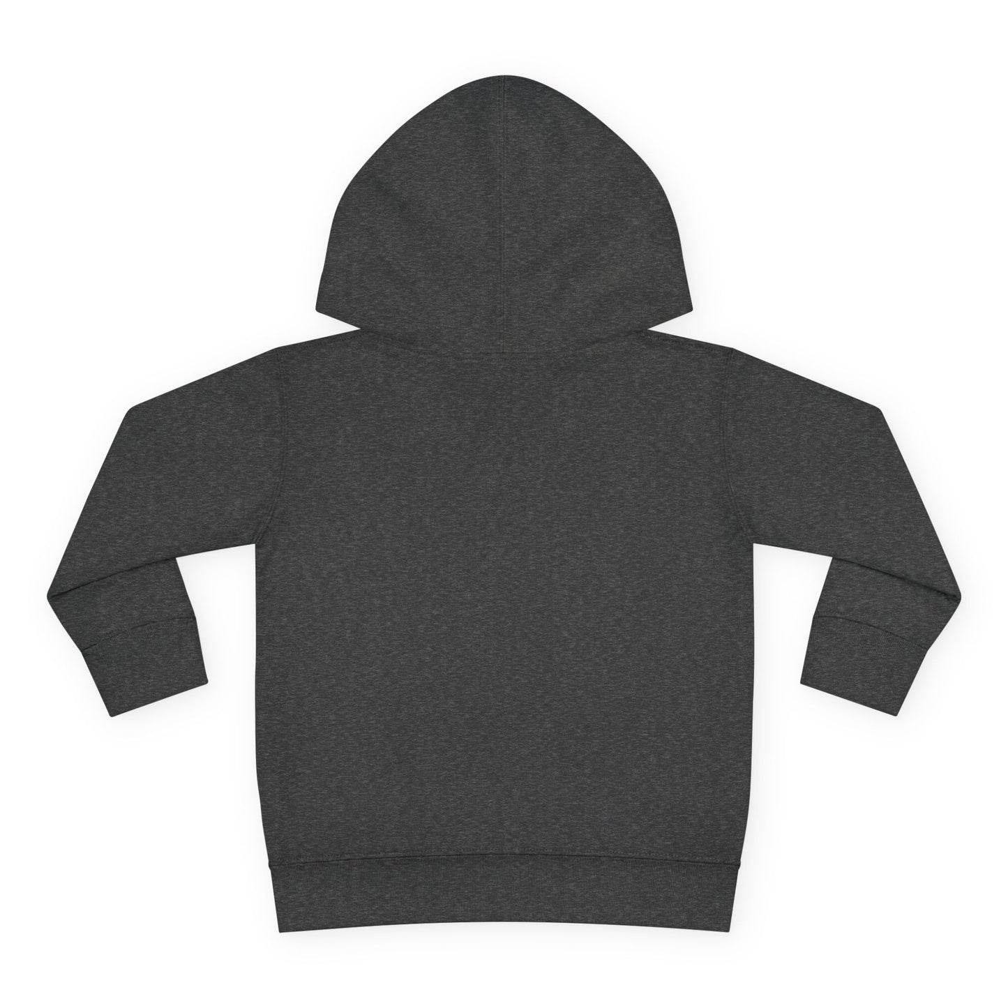 Cute Toddler Pullover Fleece Hoodie with Cartoon Girl Design